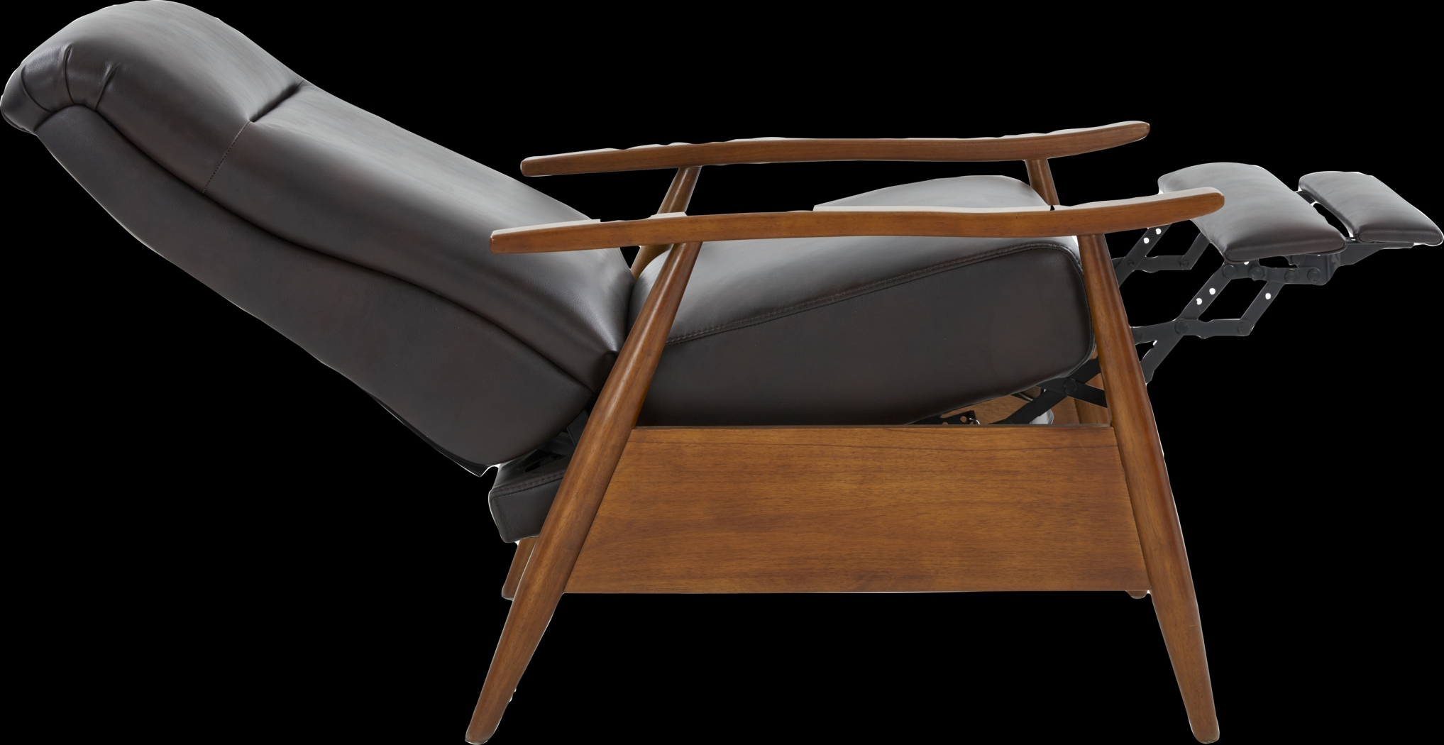 Benbro II Brown Push Back Recliner - Thumbnail - Image 8