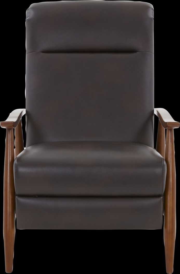 Benbro II Brown Push Back Recliner - Thumbnail - Image 9