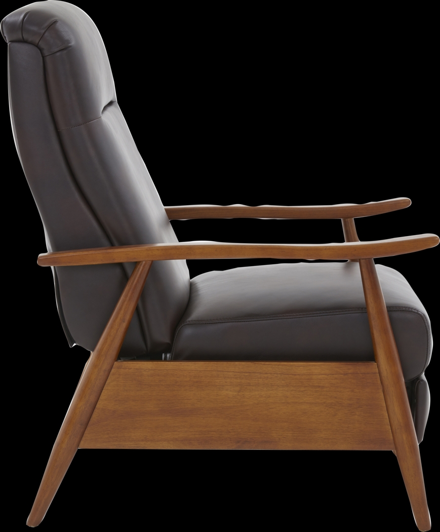 Benbro II Brown Push Back Recliner - Thumbnail - Image 10