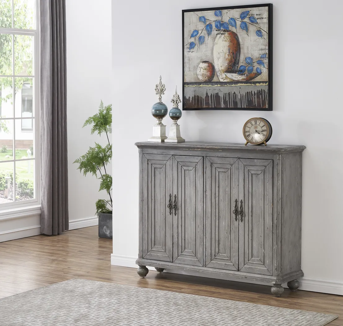 Benbrow Gray Credenza - Thumbnail - Image 2