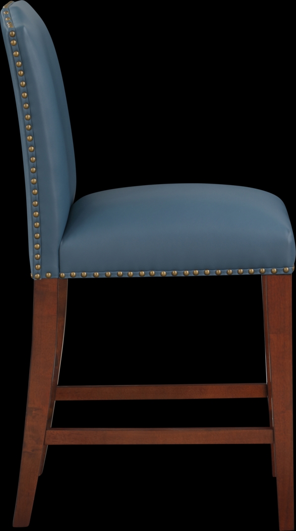 Bendview Blue Counter Stool - Thumbnail - Image 5