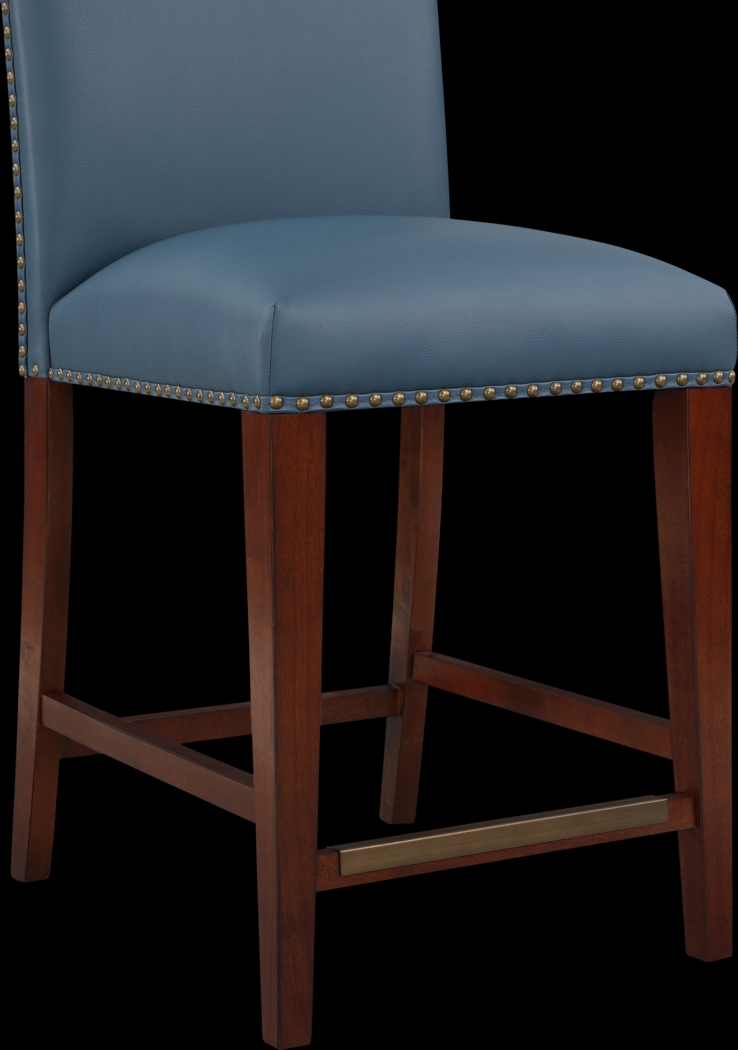 Bendview Blue Counter Stool - Thumbnail - Image 8