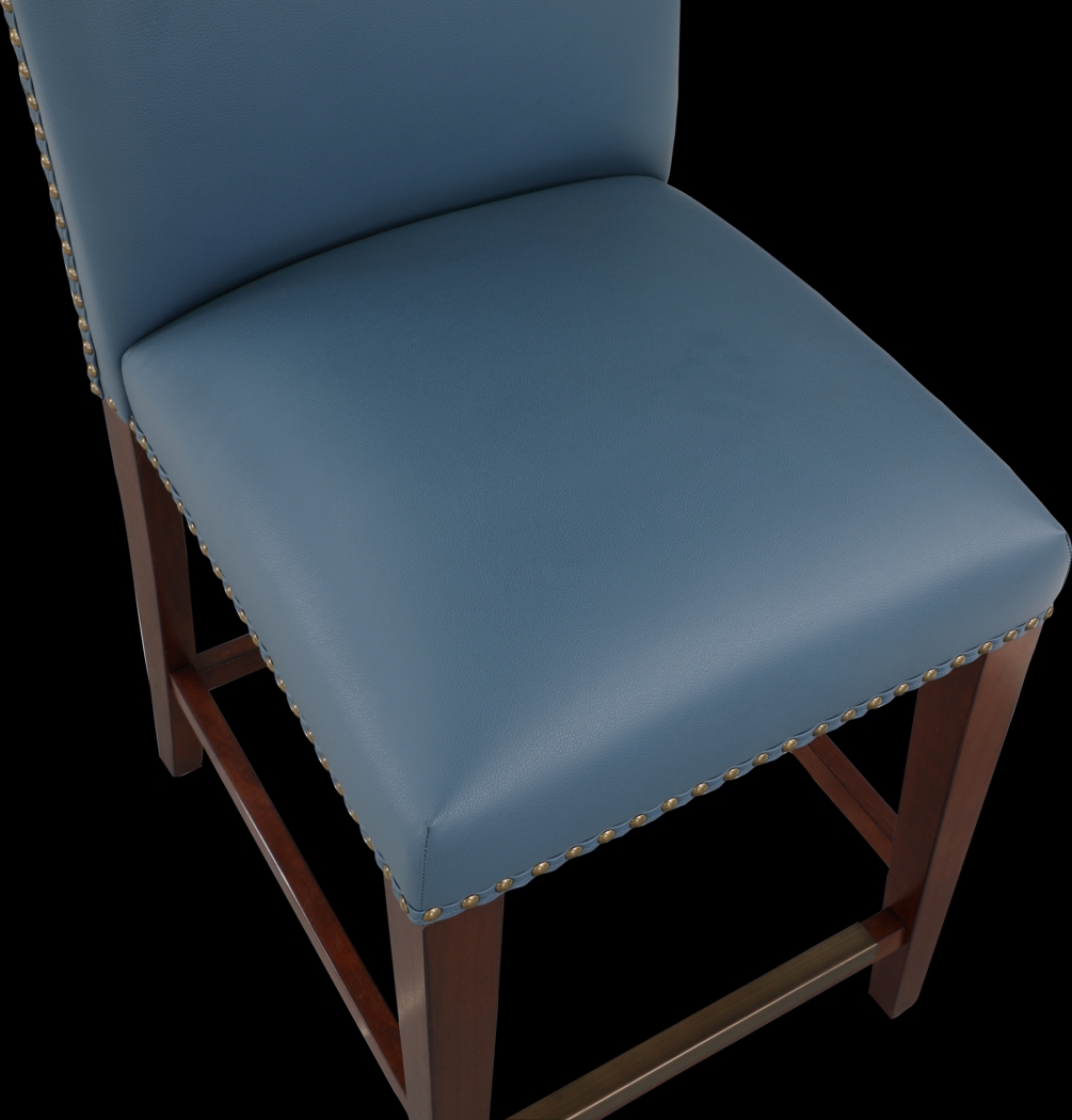 Bendview Blue Counter Stool - Thumbnail - Image 9