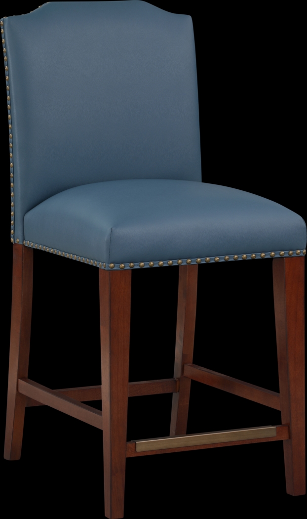 Bendview Blue Counter Stool - Thumbnail - Image 1