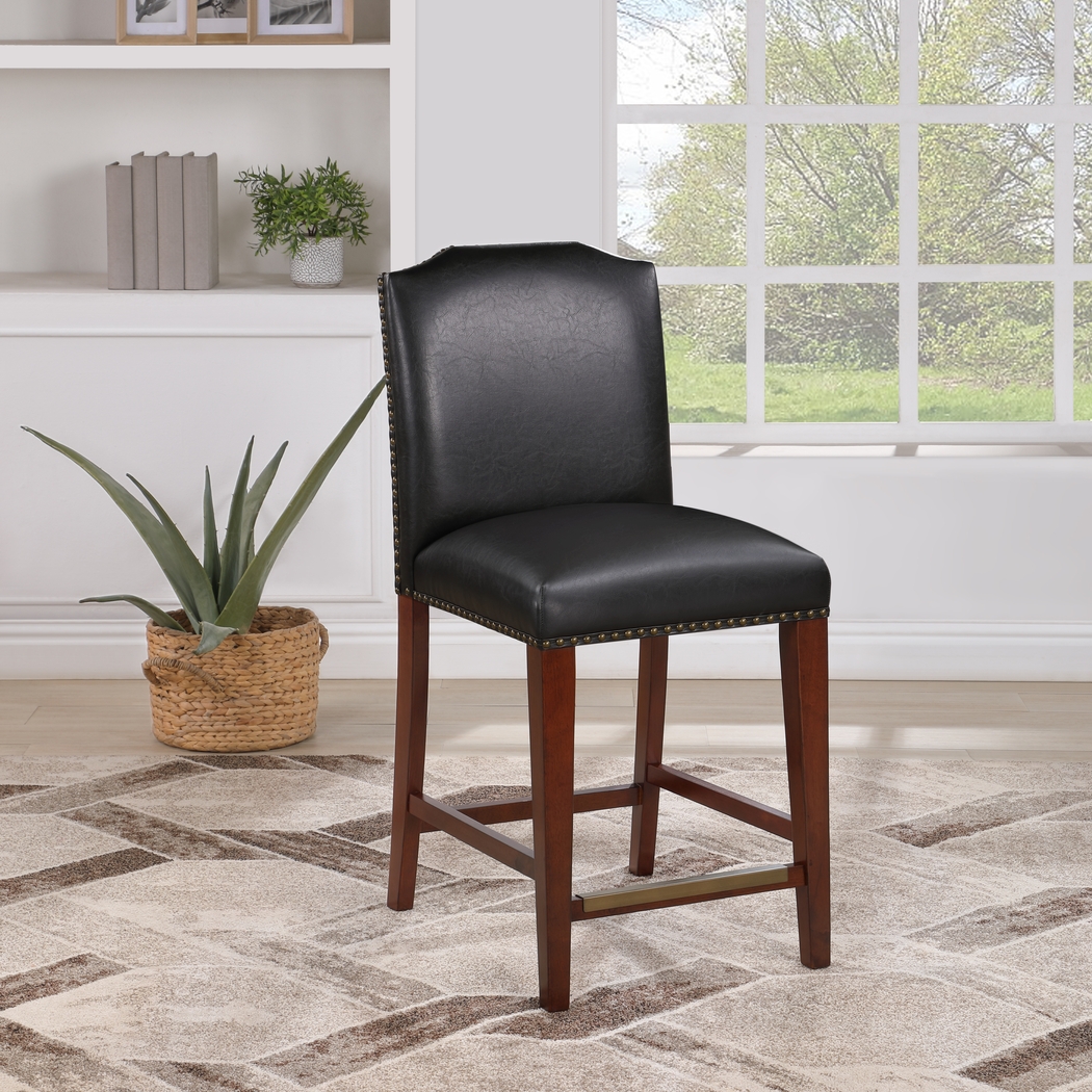 Bendview Brown Counter Stool - Thumbnail - Image 2