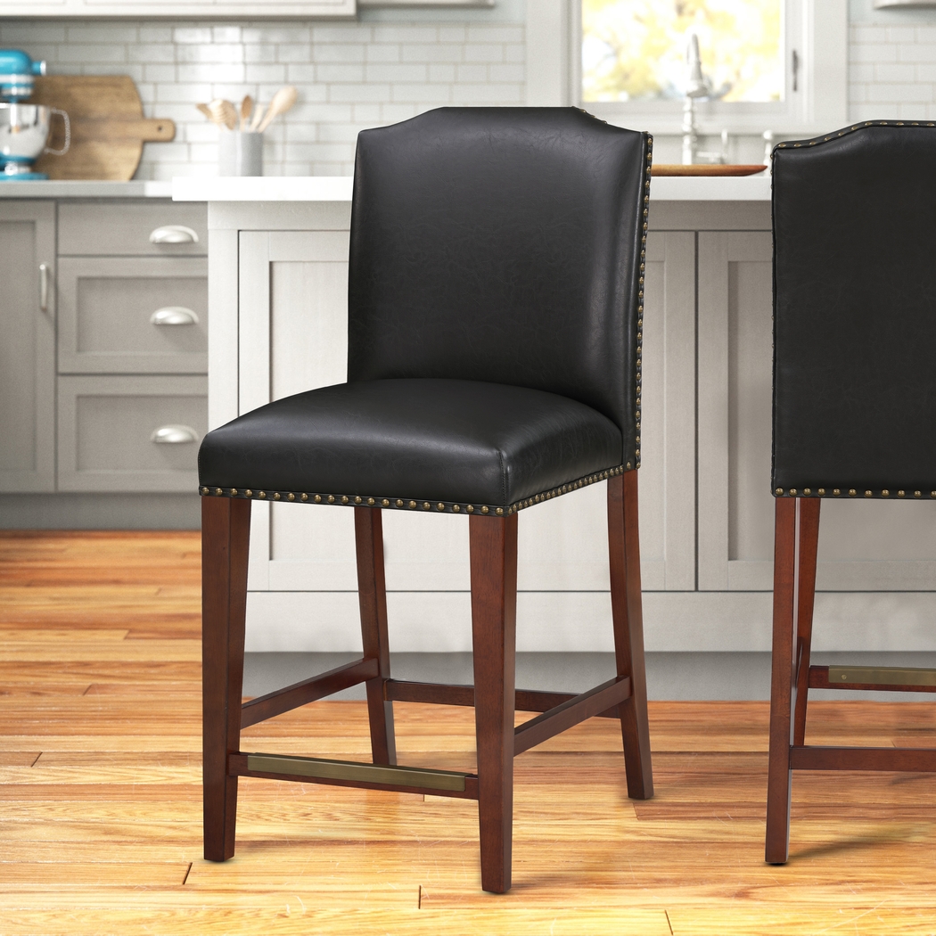 Bendview Brown Counter Stool - Thumbnail - Image 3