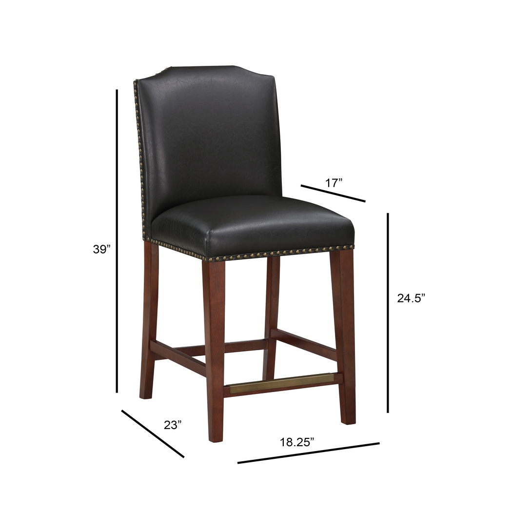 Bendview Brown Counter Stool - Thumbnail - Image 10