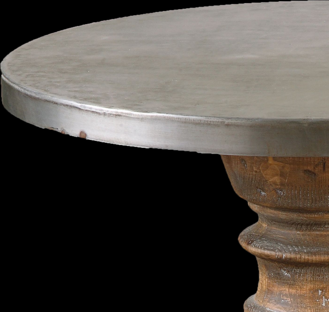 Bendye Silver Accent Table - Thumbnail - Image 2