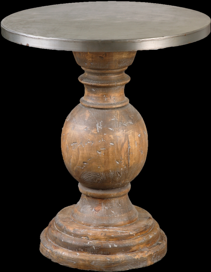 Bendye Silver Accent Table - Thumbnail - Image 1