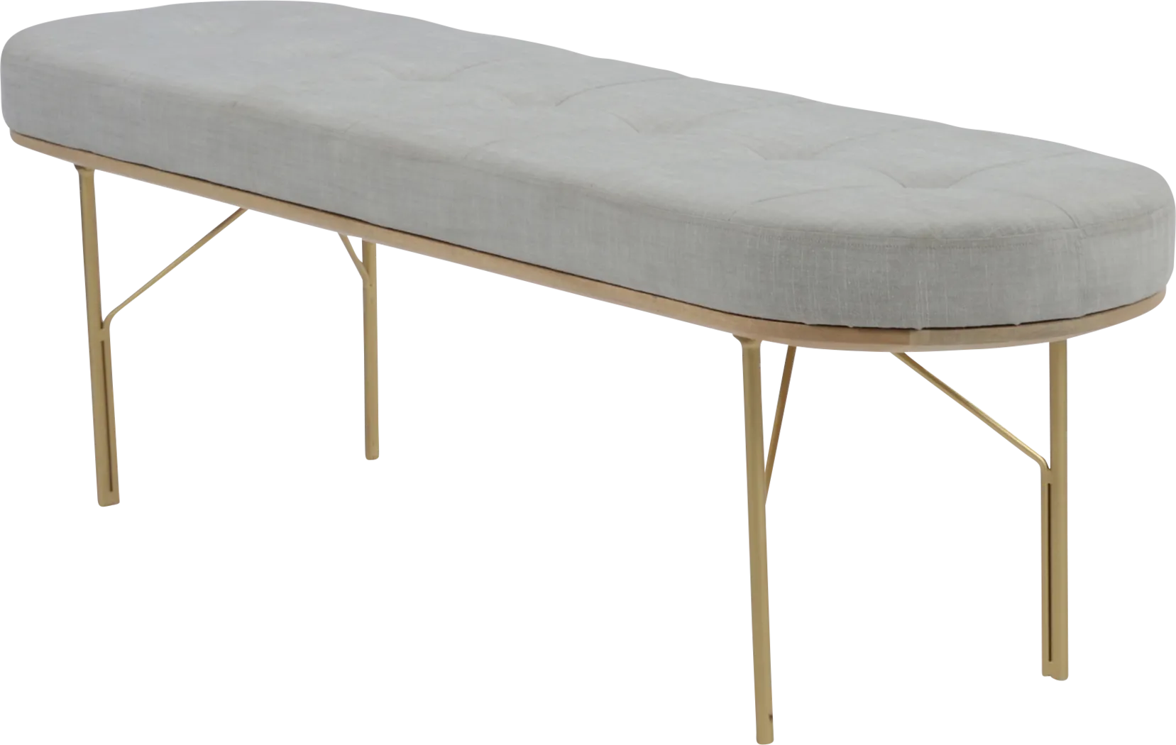 Benfield Gray Bench - Thumbnail - Image 1