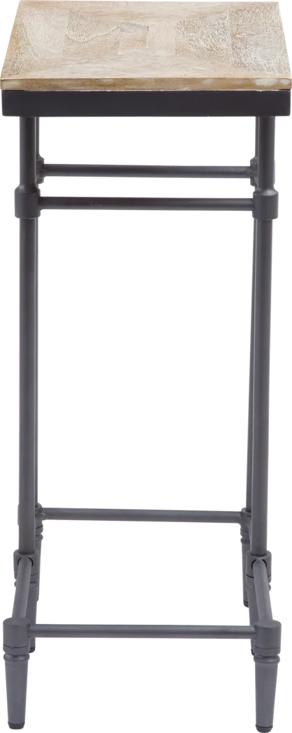 Benga Brown Chairside Table - Thumbnail - Image 6