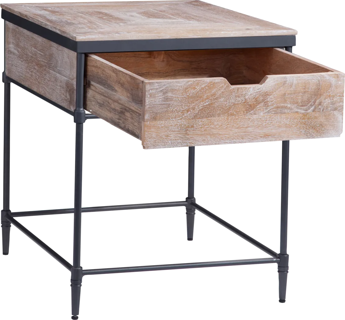 Benga Brown End Table - Thumbnail - Image 5