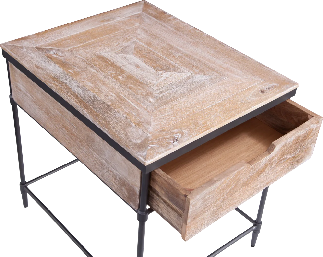 Benga Brown End Table - Thumbnail - Image 7