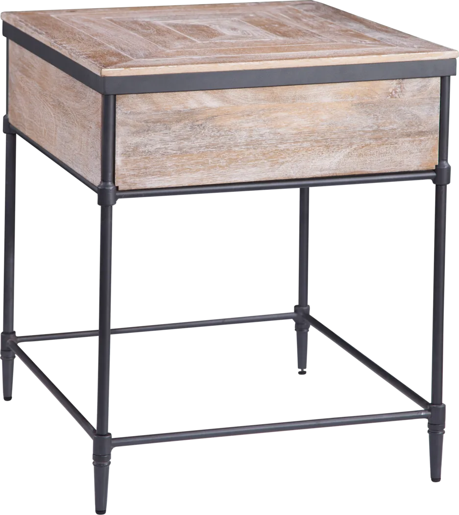 Benga Brown End Table - Thumbnail - Image 9