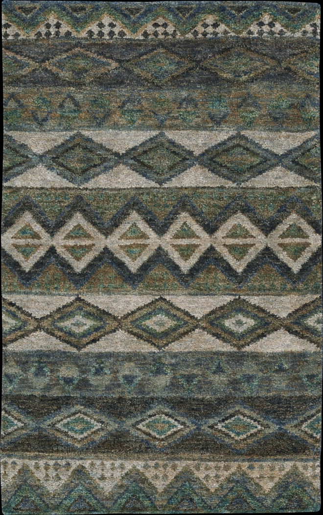 Bengal Green 3'6 x 5'6 Rug - Thumbnail - Image 1