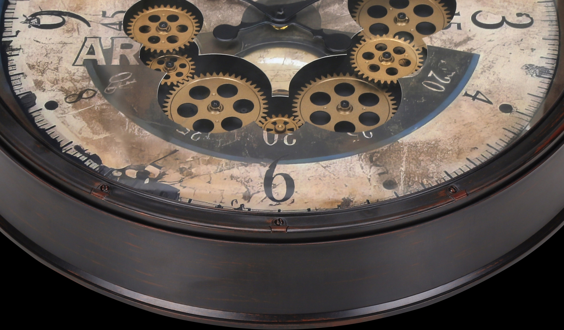 Benhogan Brown Wall Clock - Thumbnail - Image 3