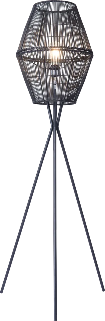 Benito Lane Black Floor Lamp - Thumbnail - Image 3
