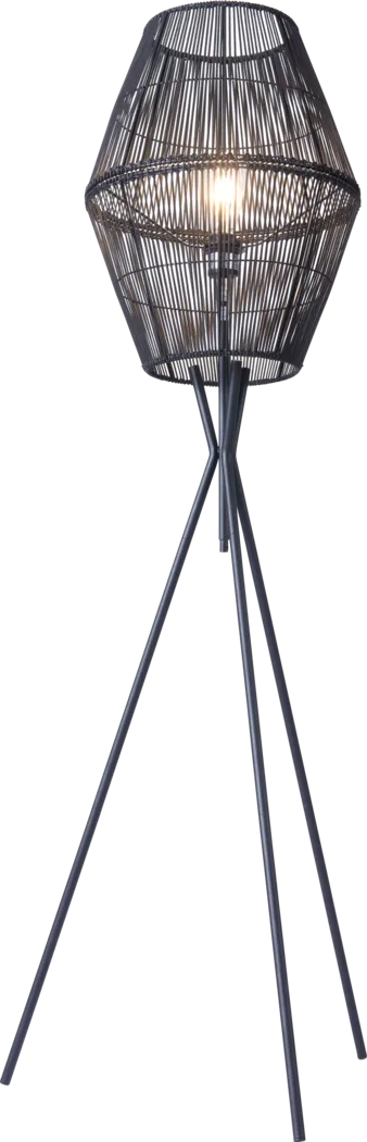 Benito Lane Black Floor Lamp - Thumbnail - Image 5