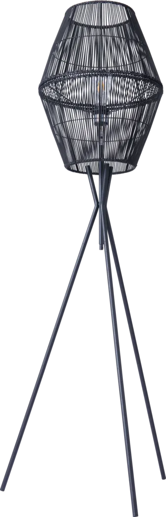 Benito Lane Black Floor Lamp - Thumbnail - Image 6