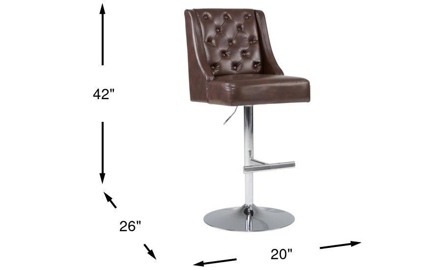 Dimension Image. Please refer to the Dimension Tab on this page for dimension details.