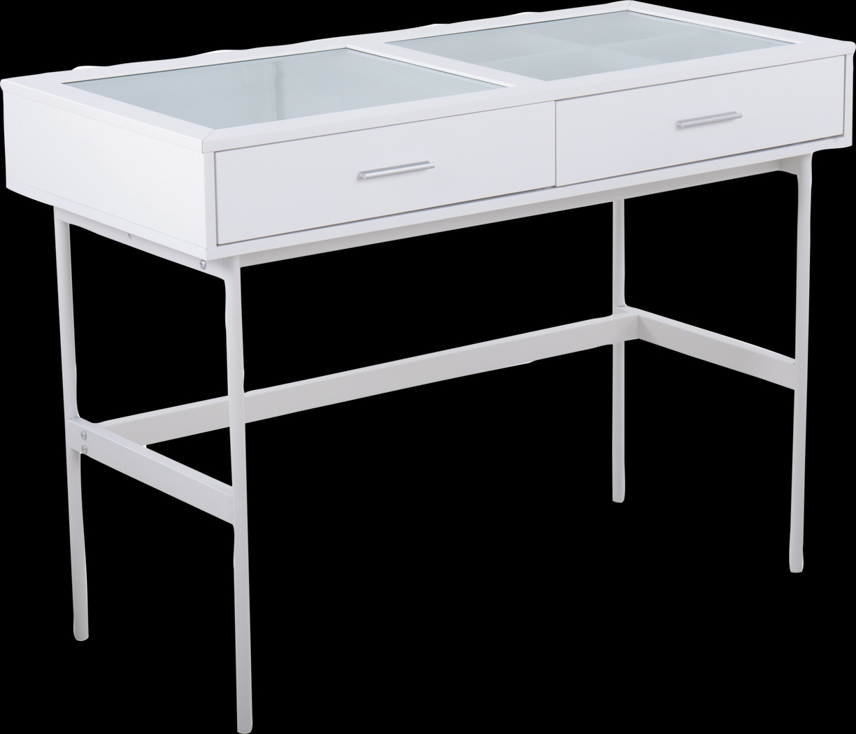 Benkard White Sofa Table - Thumbnail - Image 1