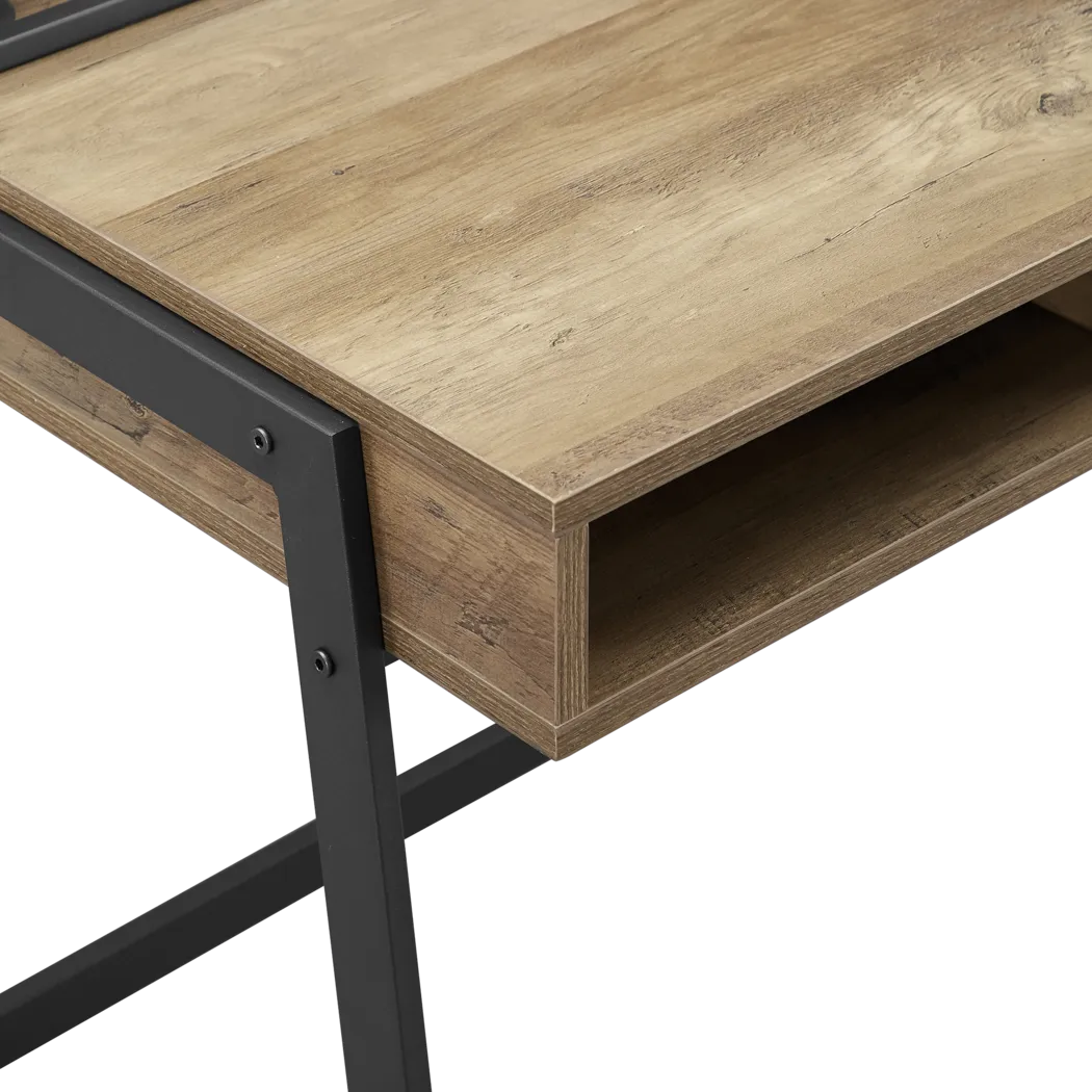 Benmar Brown Desk - Thumbnail - Image 3