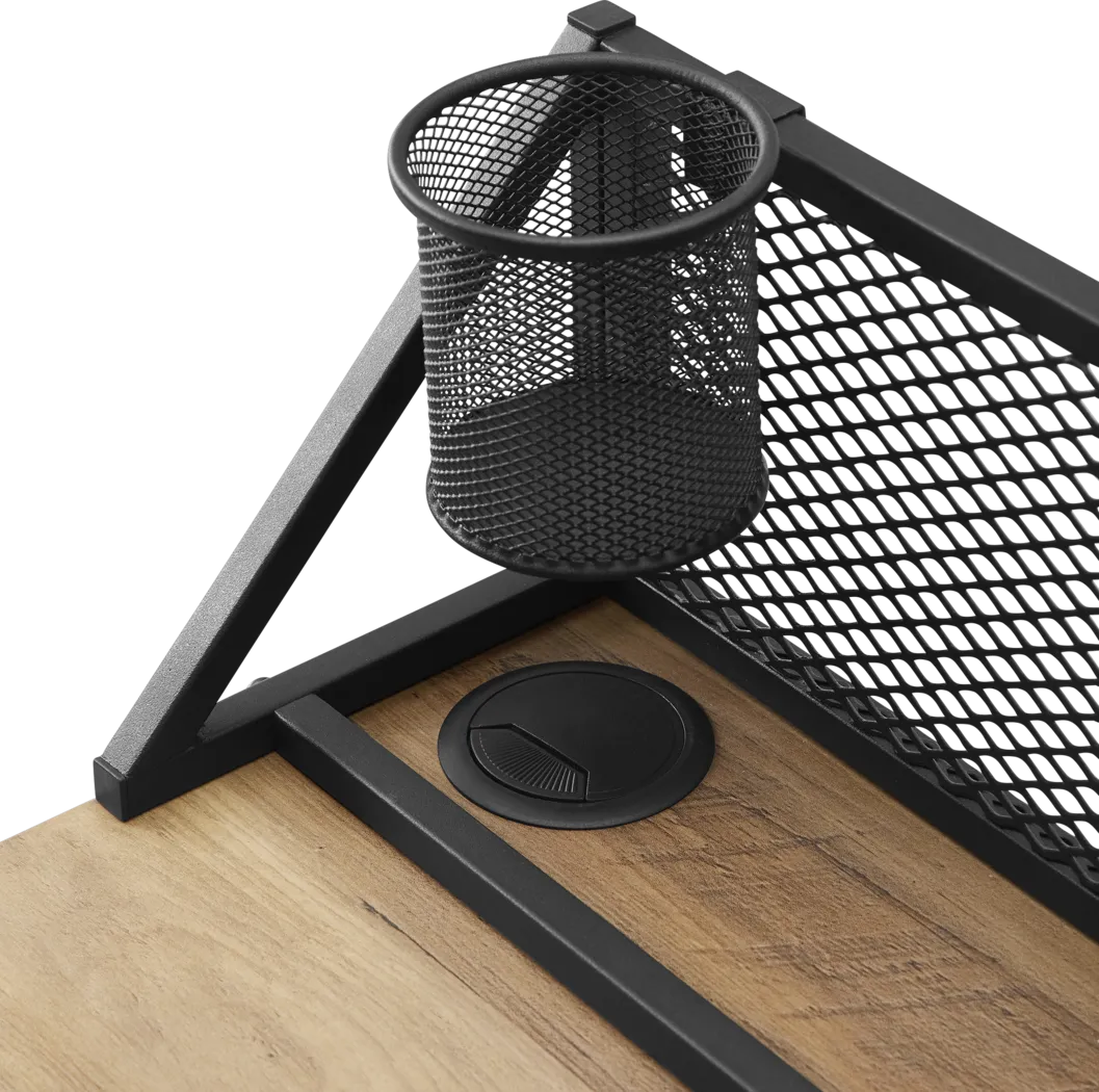 Benmar Brown Desk - Thumbnail - Image 4