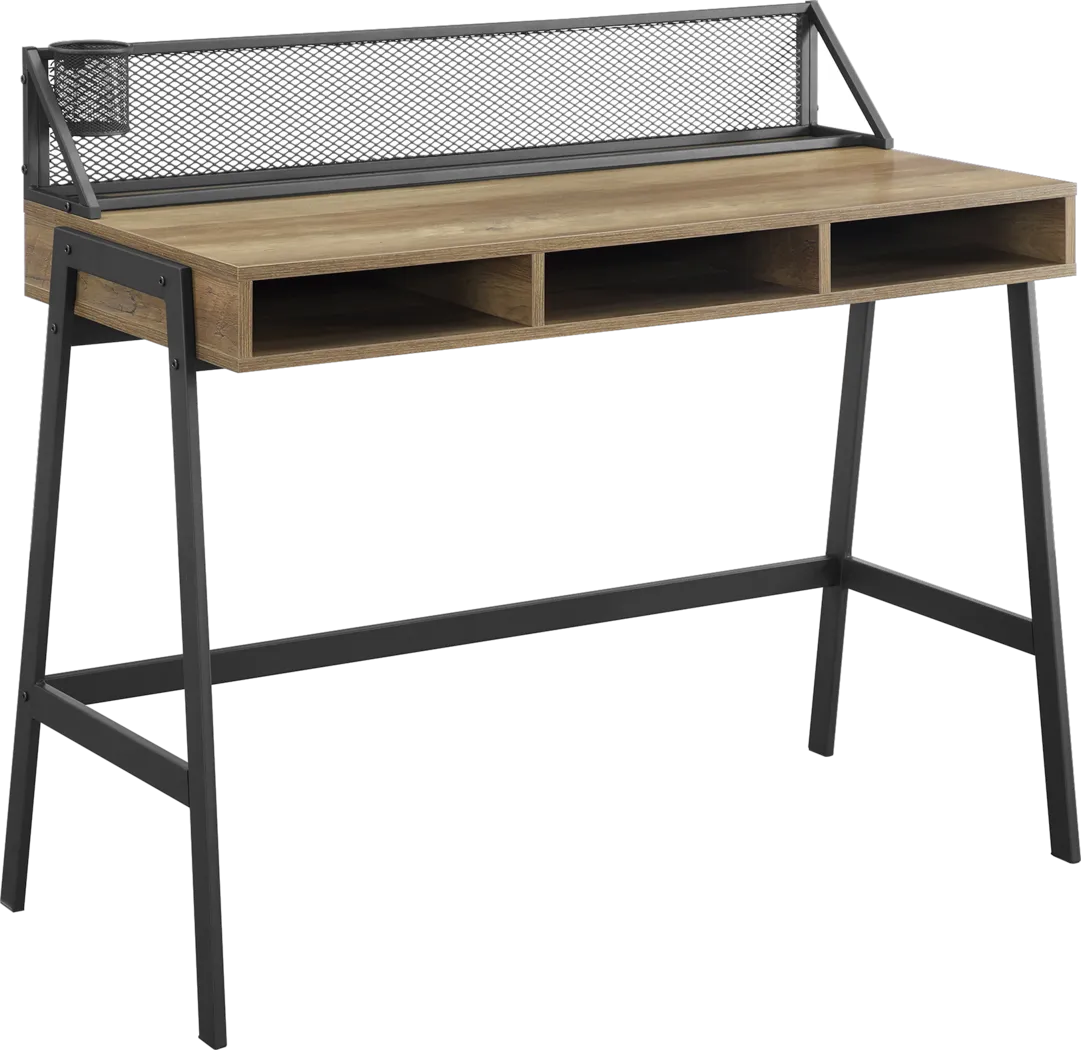 Benmar Brown Desk - Thumbnail - Image 1