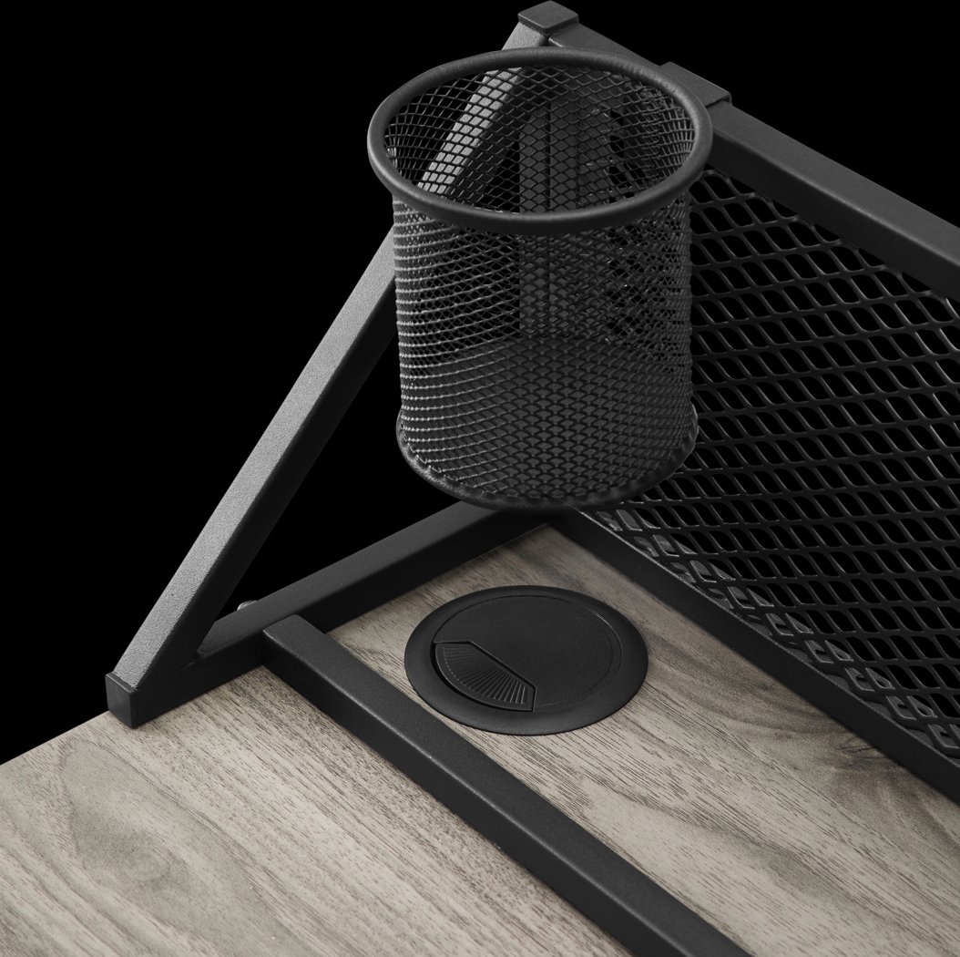 Benmar Gray Desk - Thumbnail - Image 4