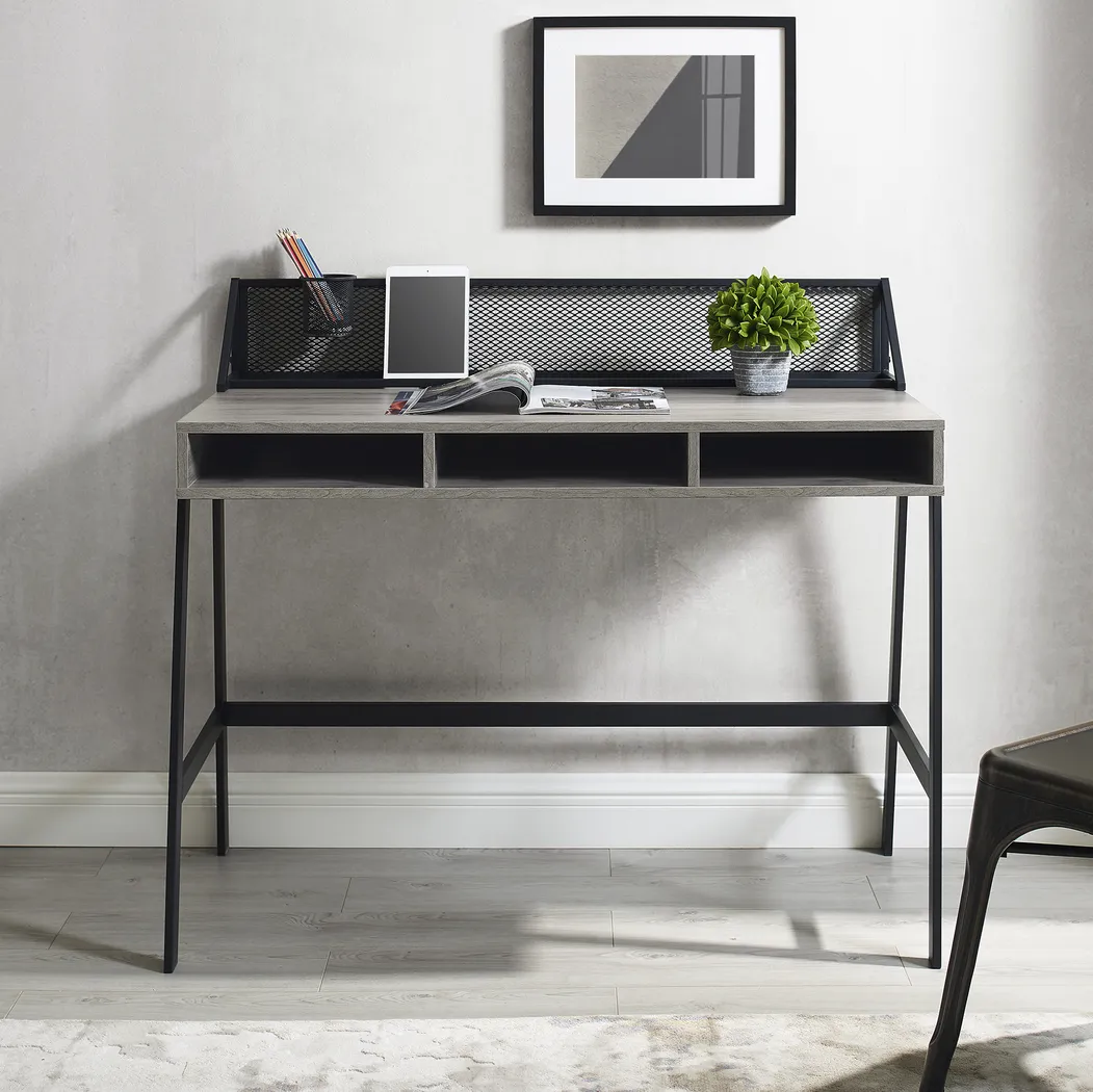Benmar Gray Desk - Image 5
