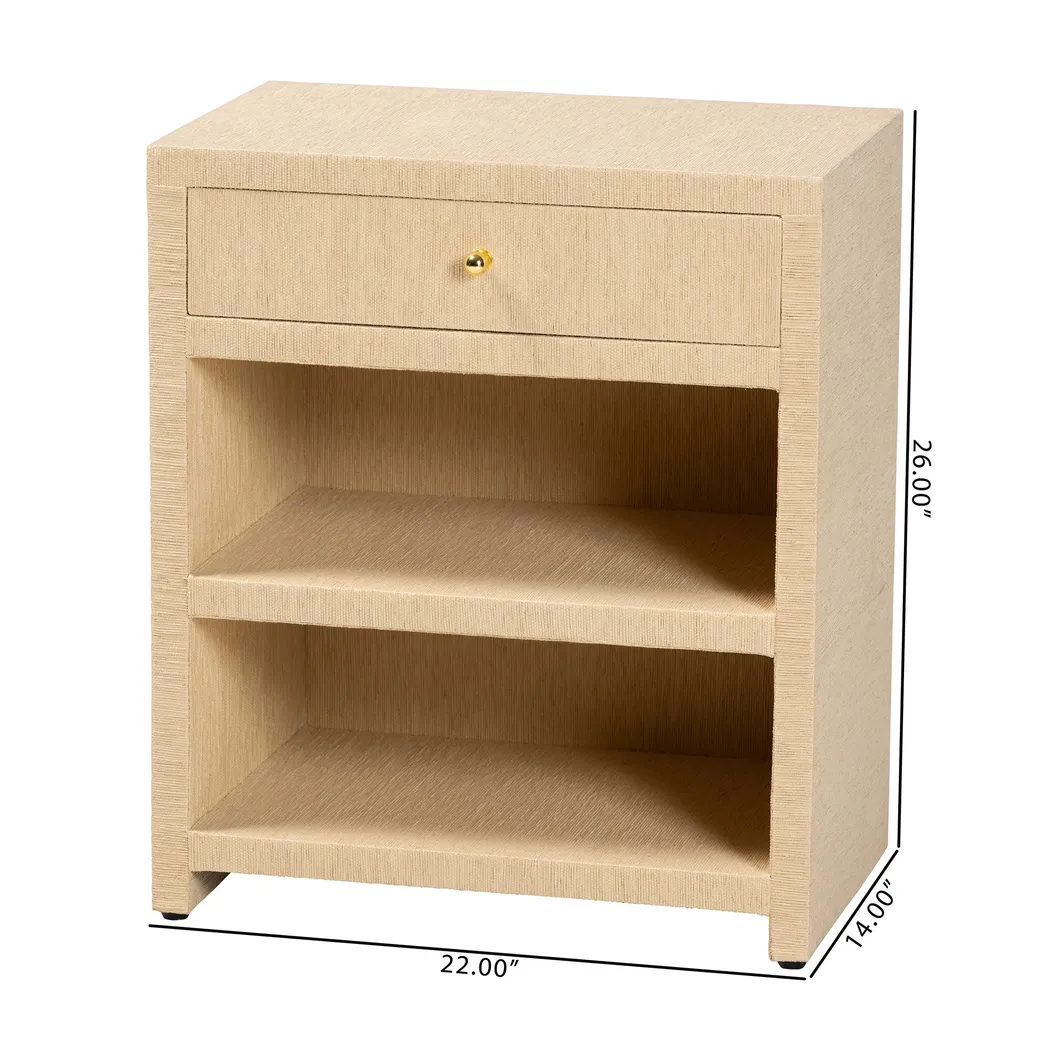 Benmo Beige Nightstand - Thumbnail - Image 3