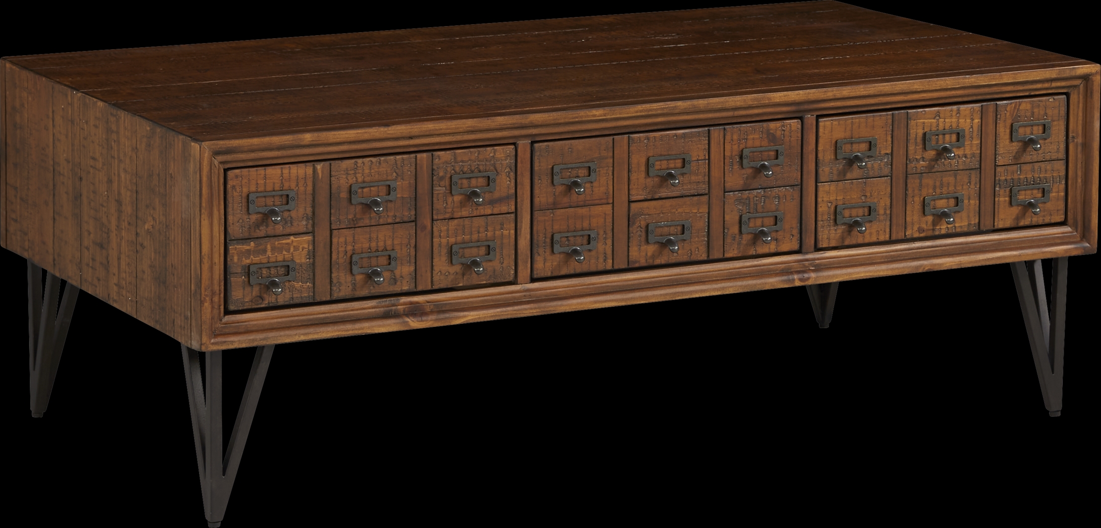 Bennett Creek Brown Cocktail Table - Thumbnail - Image 1