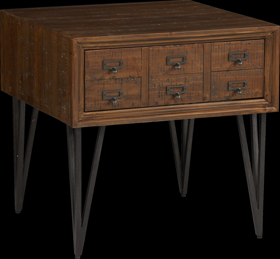 Calvano Lane Gray 7 Pc Leather Living Room with Sleeper Sofa - Thumbnail - Image 10