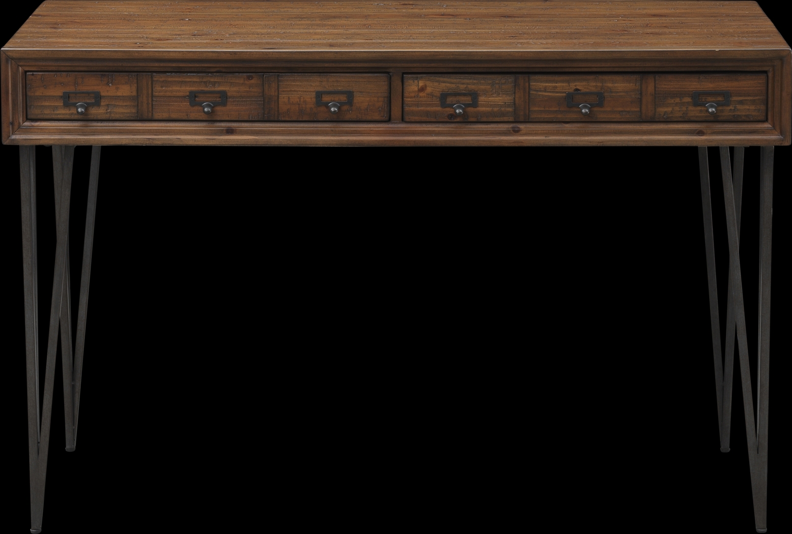 Bennett Creek Brown Writing Desk - Thumbnail - Image 2