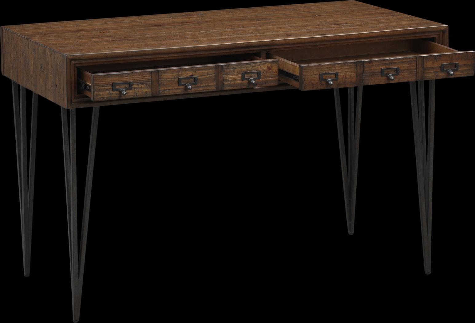 Bennett Creek Brown Writing Desk - Thumbnail - Image 3