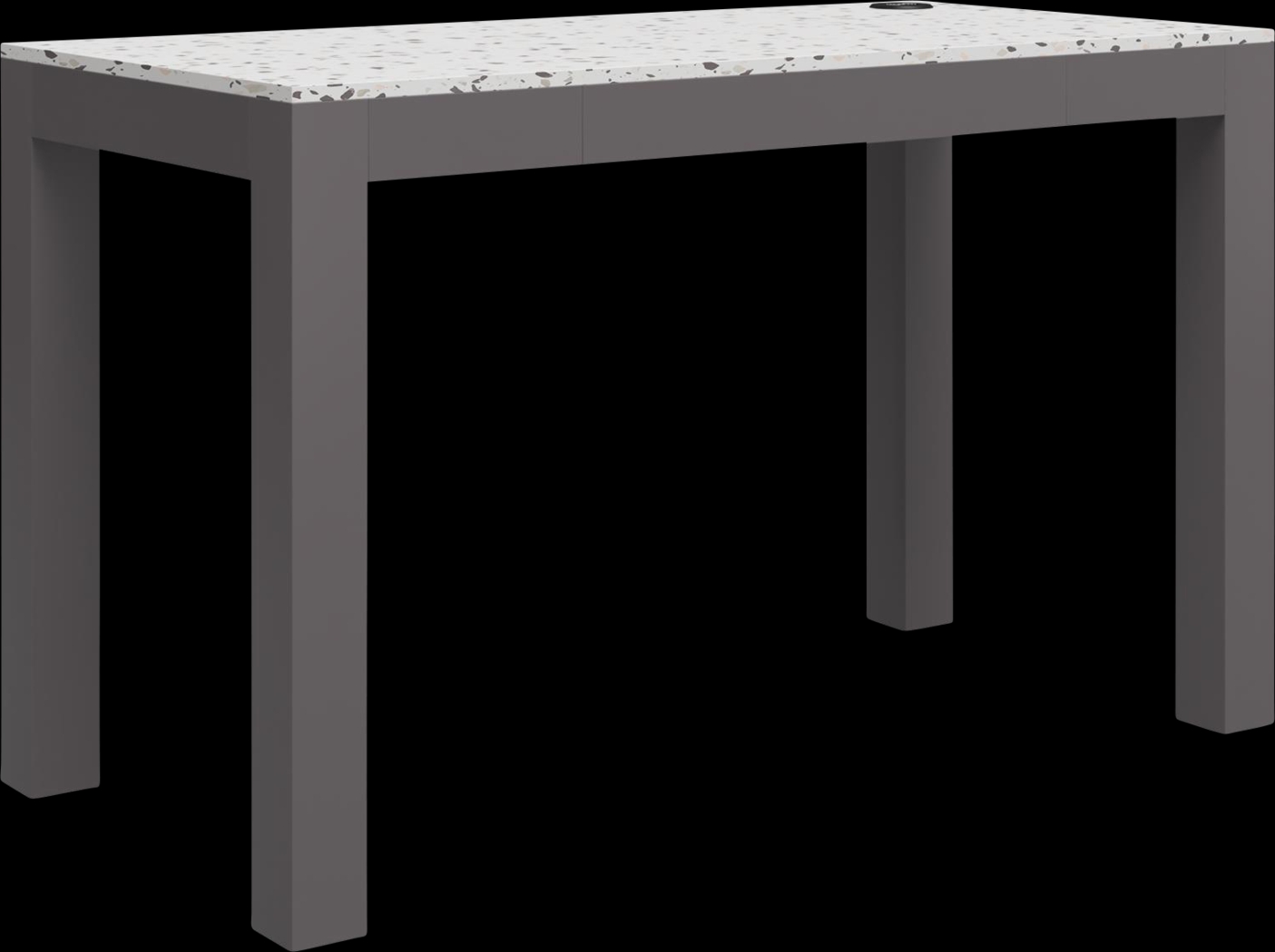 Benninghaus Gray Desk - Thumbnail - Image 1