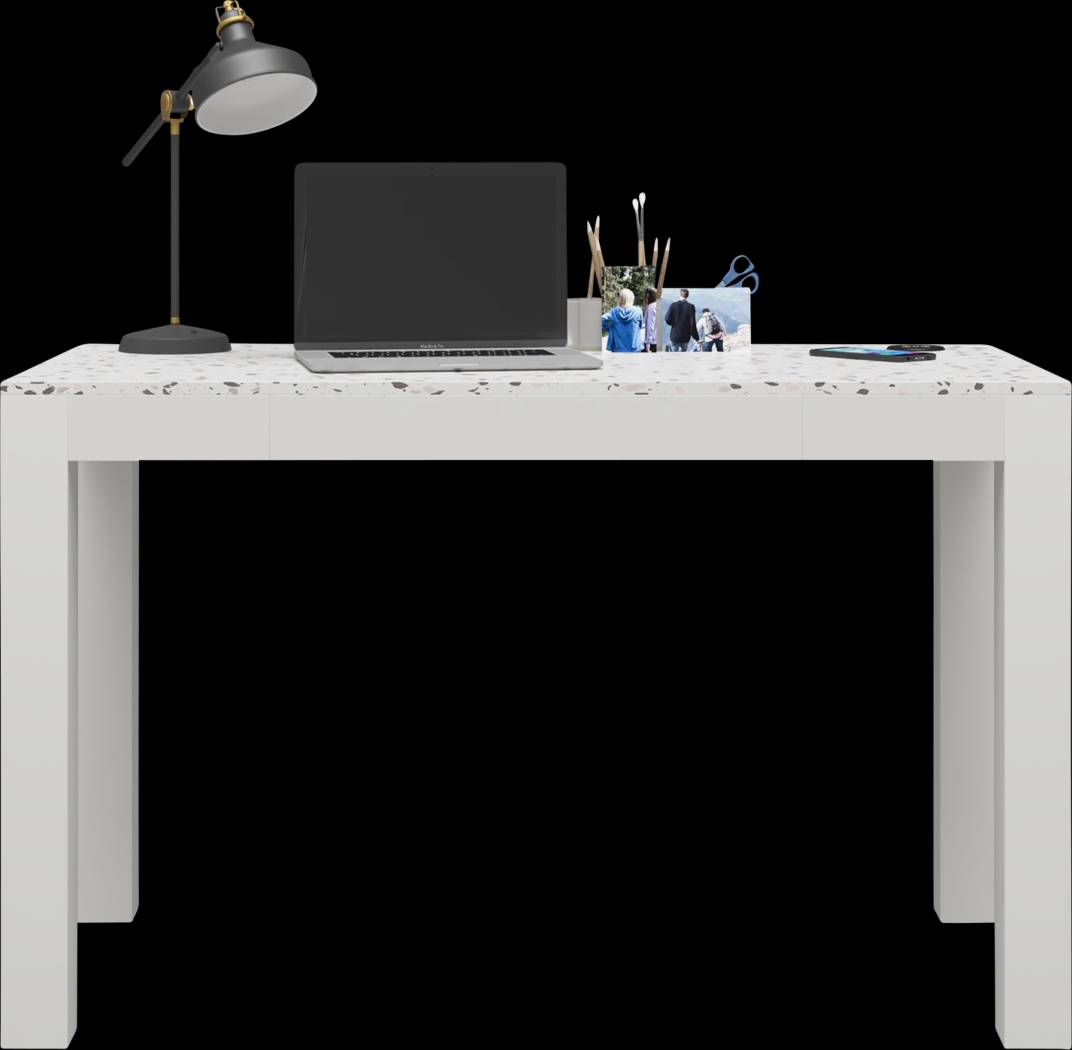 Benninghaus White Desk - Thumbnail - Image 5