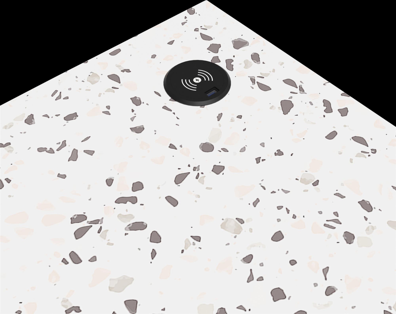 Benninghaus White Desk - Thumbnail - Image 8