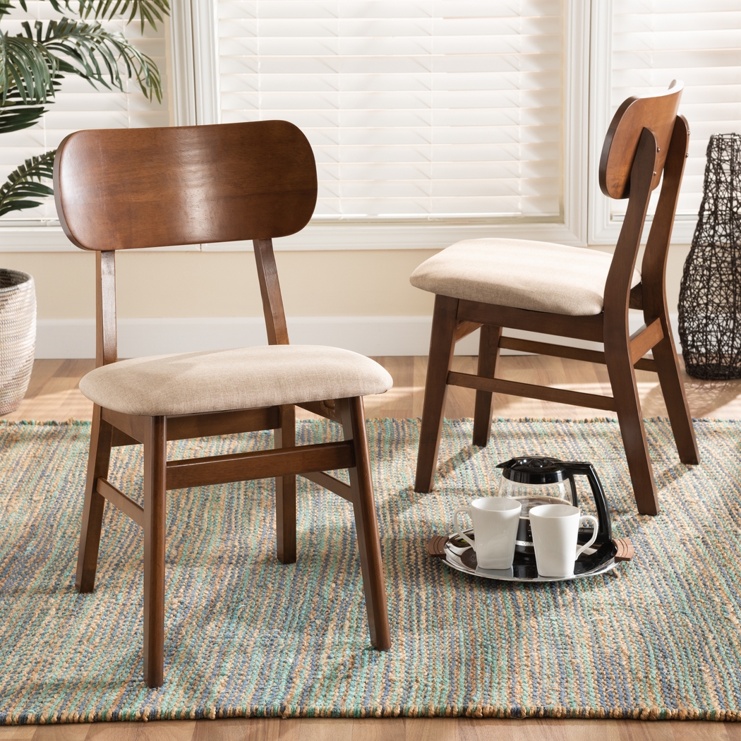 Bennson Brown Side Chair, Set of 2 - Thumbnail - Image 6