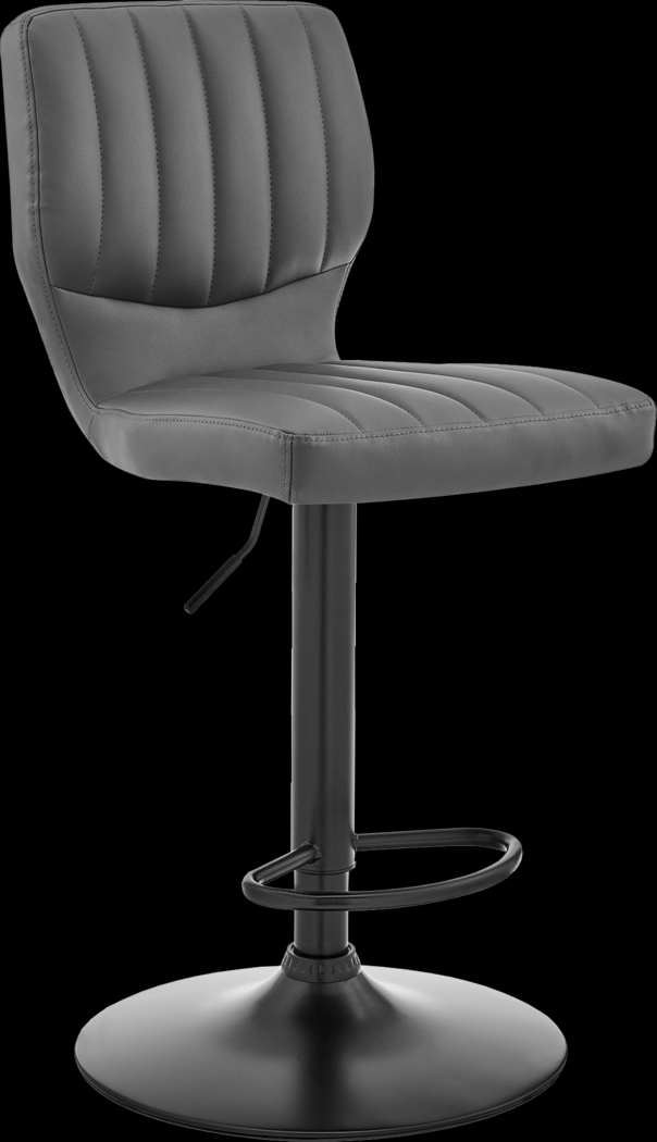 Benoist Gray Bar Stool - Thumbnail - Image 1