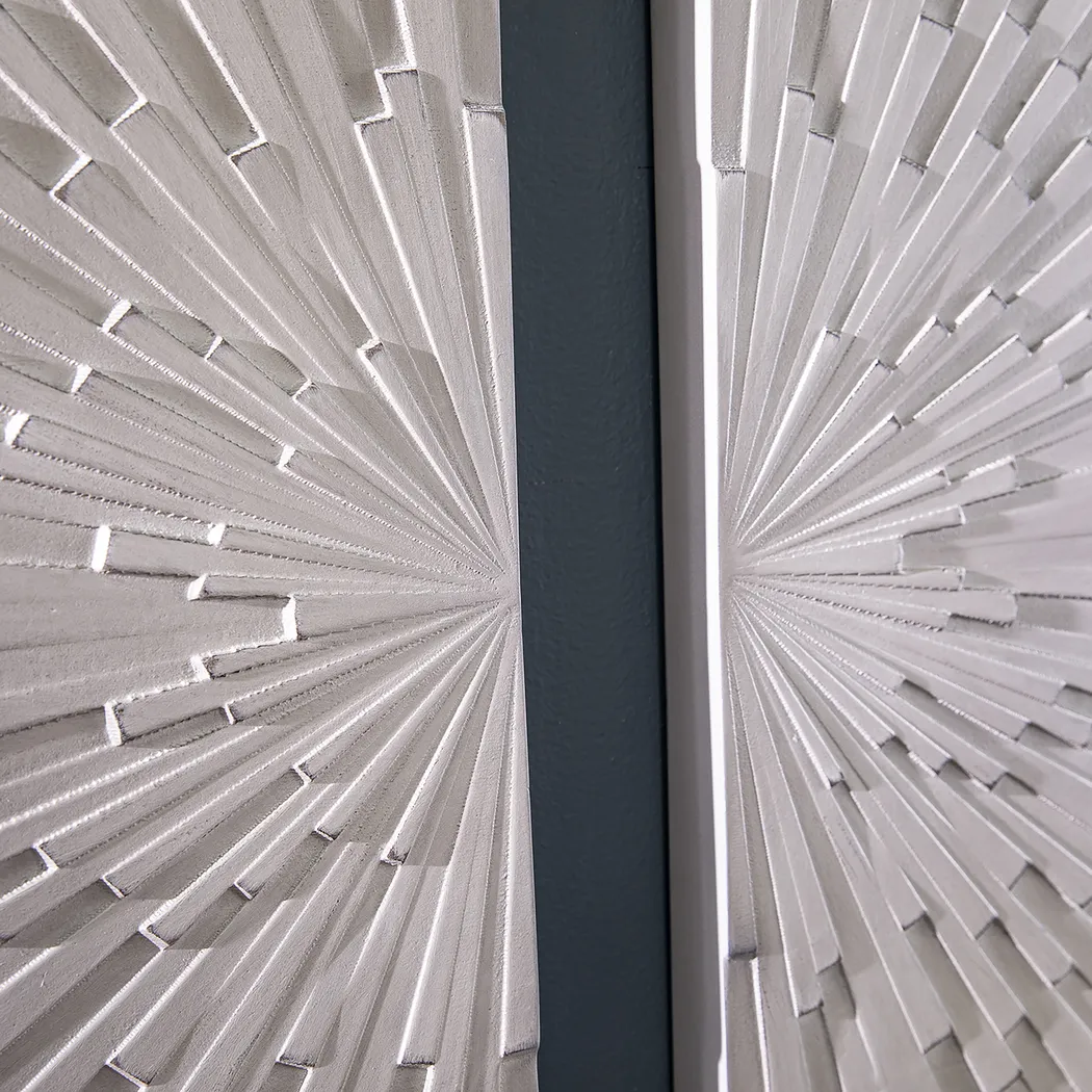 Bensley Gray Wall Panel, Set of 2 - Image 11