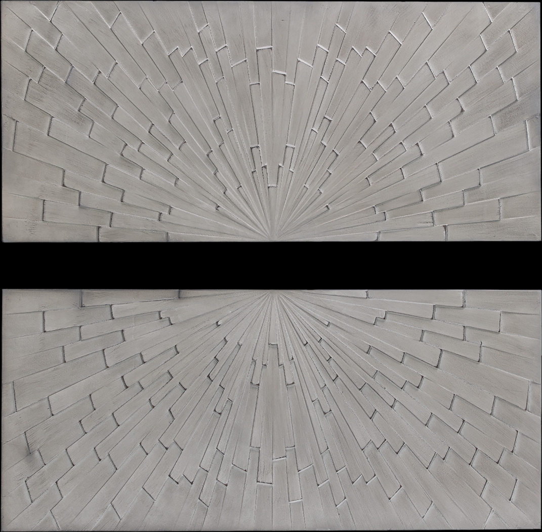 Bensley Gray Wall Panel, Set of 2 - Thumbnail - Image 4