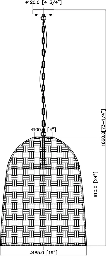 Benson Reef Black Pendant - Thumbnail - Image 3