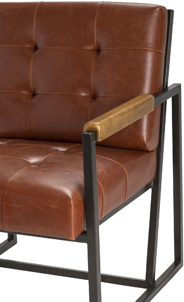 Bensyn Brown Accent Chair - Thumbnail - Image 3