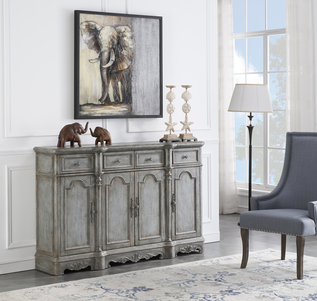 Bentliff Gray Credenza - Thumbnail - Image 4