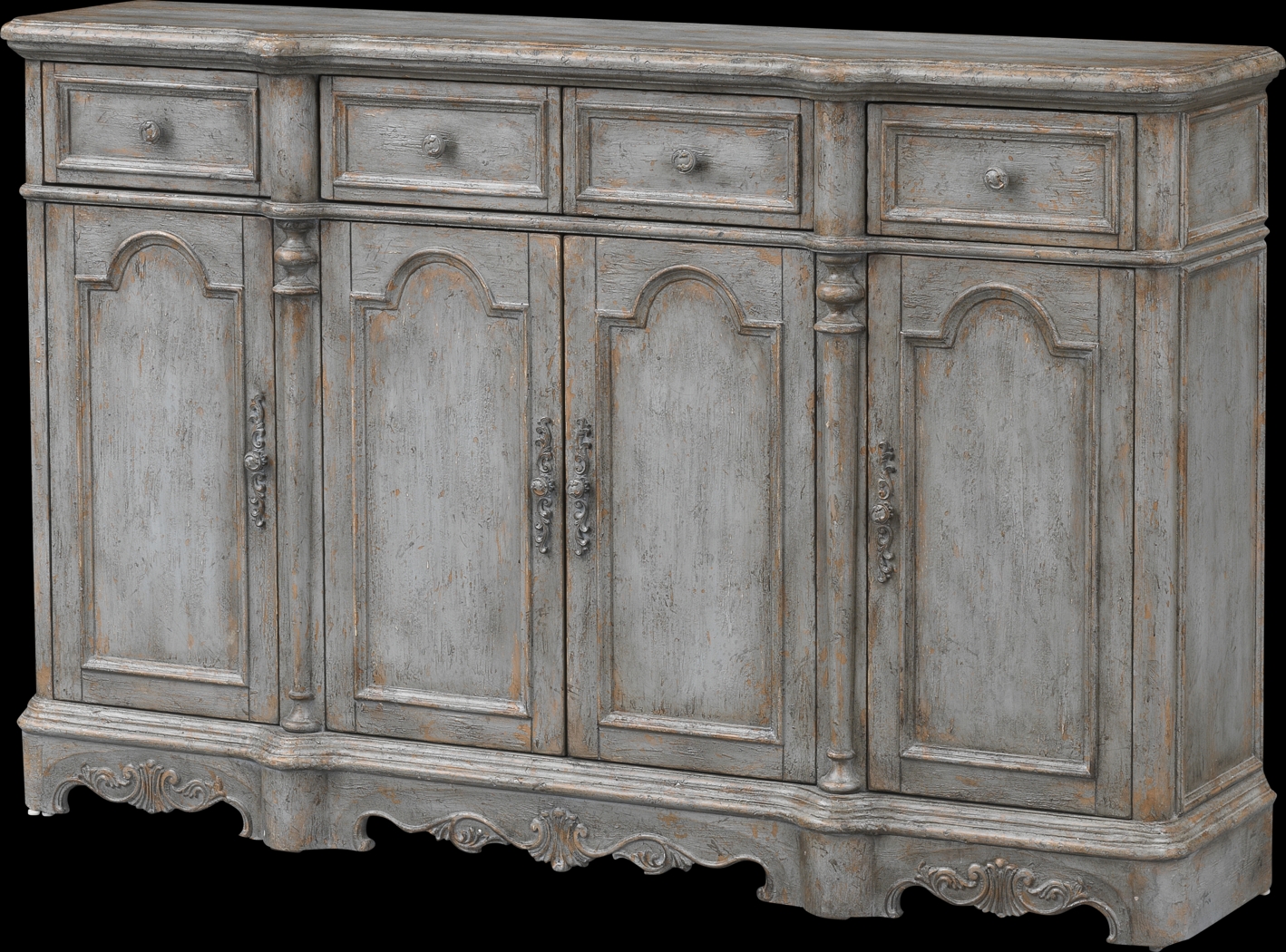 Bentliff Gray Credenza - Thumbnail - Image 1