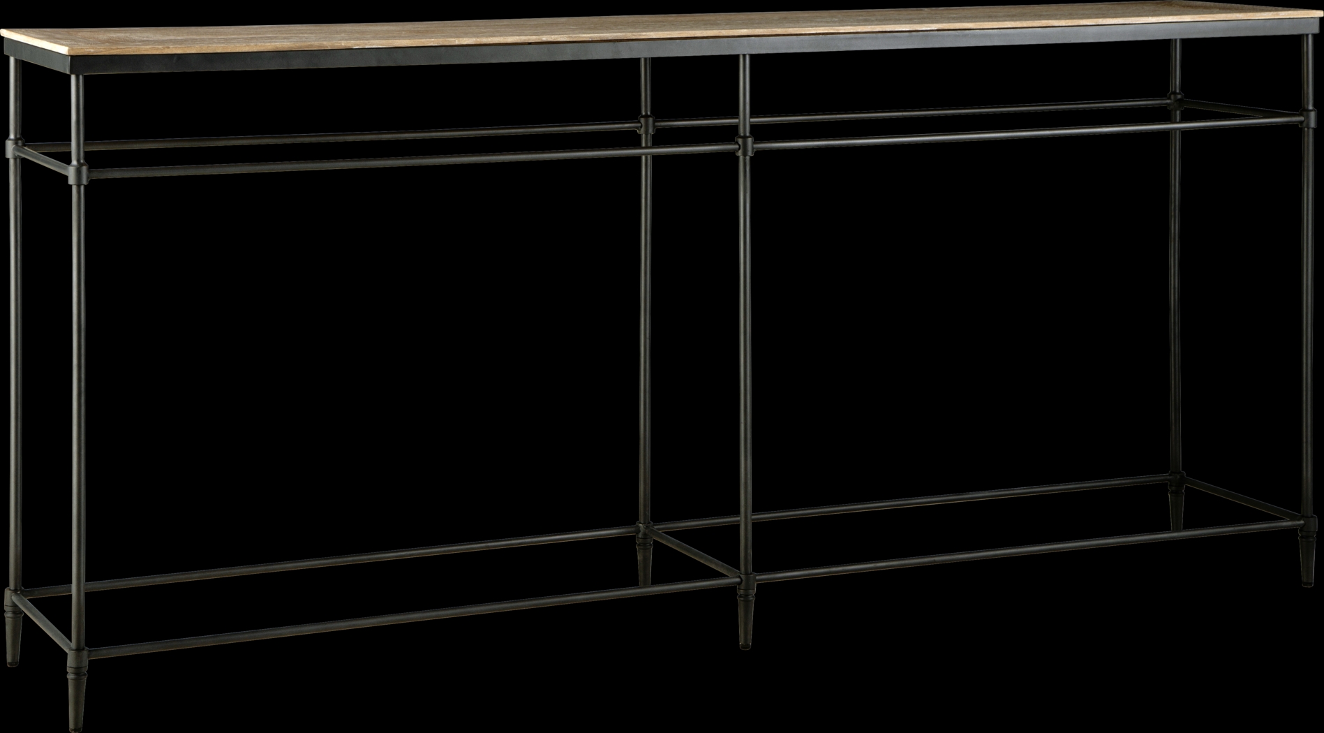 Bentnail Brown Sofa Table - Thumbnail - Image 1