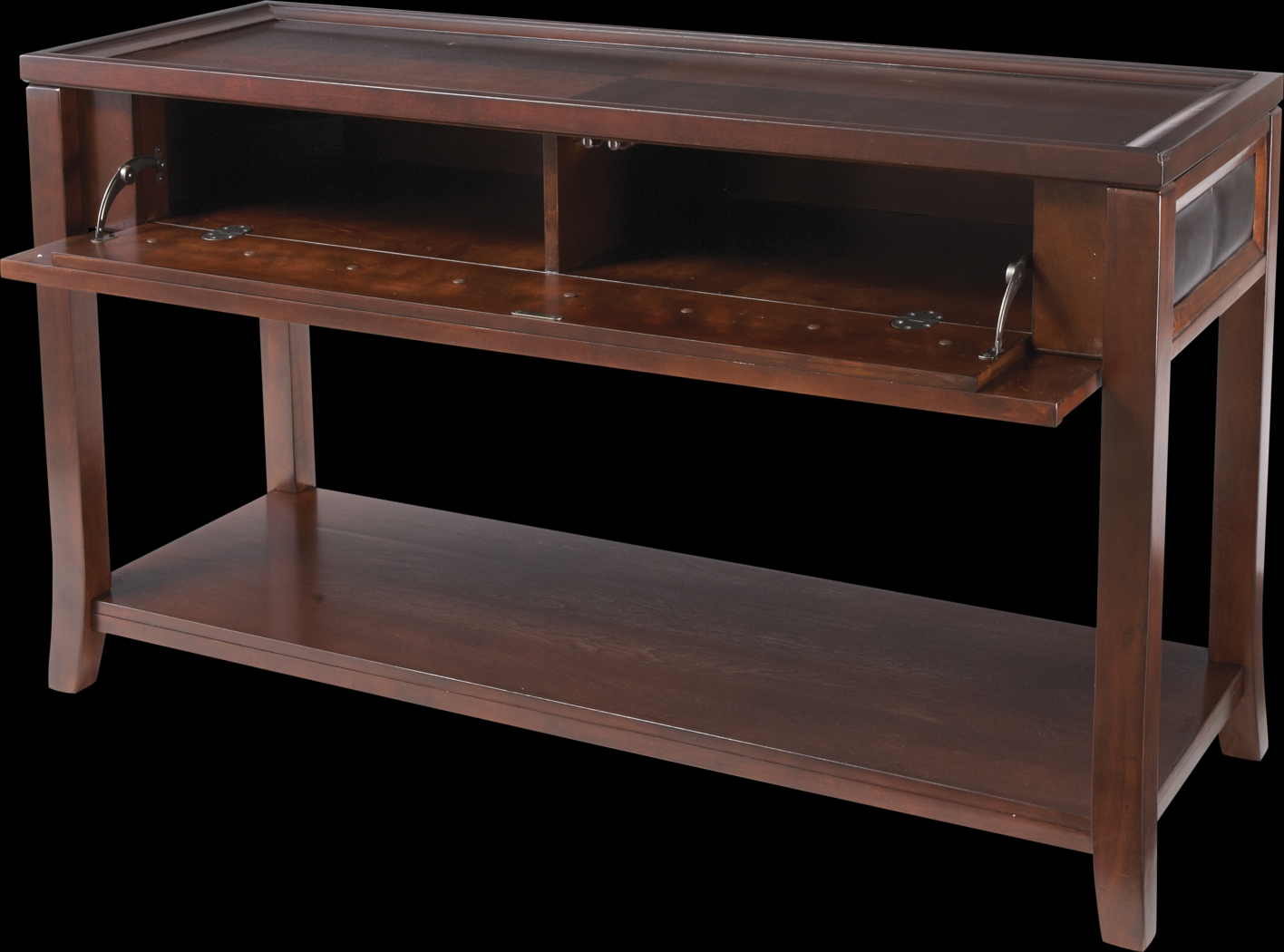 Benton Merlot Sofa Table - Thumbnail - Image 2