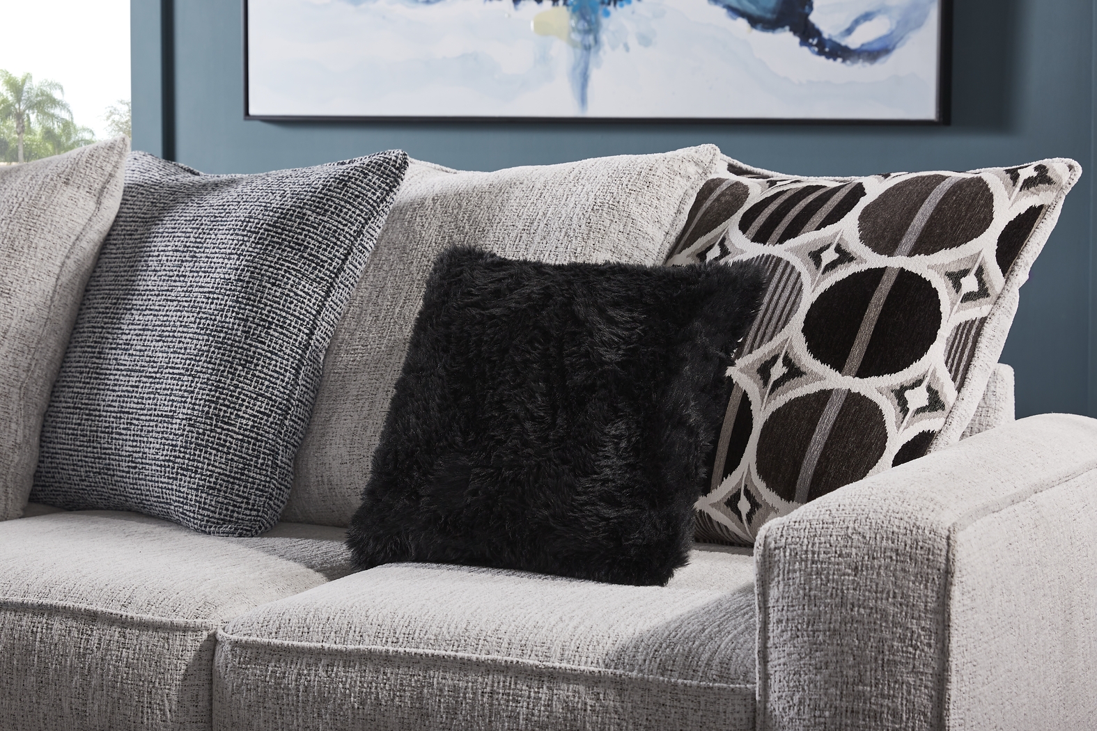 Benton Place Gray 2 Pc Sectional - Thumbnail - Image 4