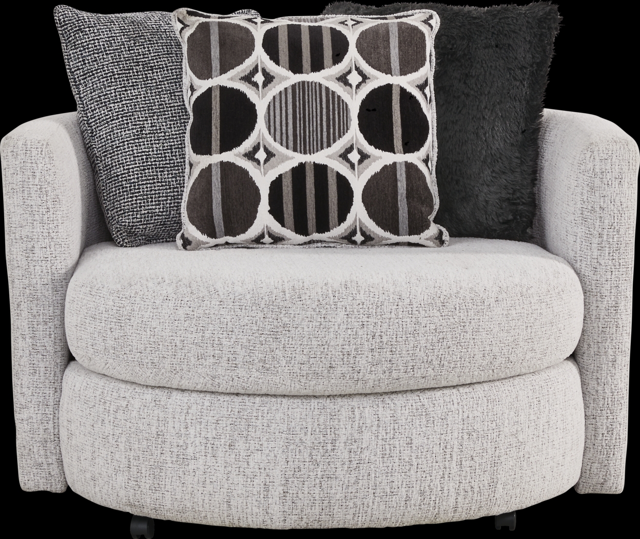 Benton Place Gray 6 Pc Sectional Living Room - Thumbnail - Image 9